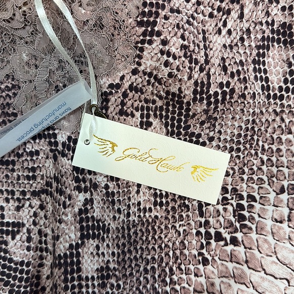 Muted Rose Gold Python cami - Picture 2 of 5